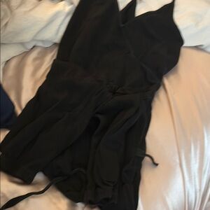Chic Black Sleeveless Jumpsuit